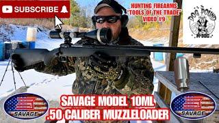 SAVAGE ARMS MODEL 10ML REVIEW! SMOKELESS 50 CALIBER MUZZLELOADER!