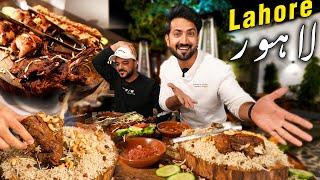 Khane K Lie LAHORE Aagye  Mutton Karahi, Khada Saji, Desi Barbecue & Mutton Chanp