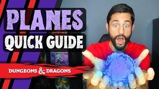 D&D Lore QUICK GUIDE | Planes of Existence in Dungeons and Dragons