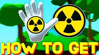 HOW TO NUKE GLOVE + NUCLEAR DETONATION BADGE SHOWCASE in SLAP BATTLES LEAKS! ROBLOX