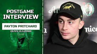 Payton Pritchard: I Won't CHASE STATS to Win 6th Man of Year | Celtics vs Clippers Postgame 11-25