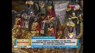 Ilang deboto, bumibili na ng mga kagamitan at imahen para sa traslacion ng Itim na Nazareno