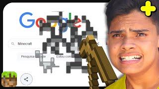 Joguei Minecraft dentro do Google