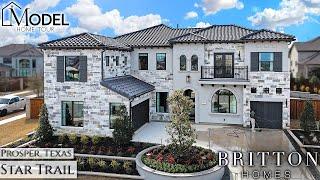 New Construction Homes in Dallas - Britton Homes in Star Trail Prosper, TX