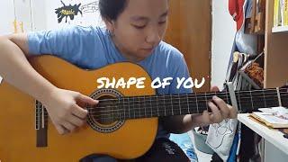 Shape of You - Ed Sheeran (Fingerstyle guitar cover by Megan Alexis)