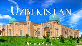 Uzbekistan 4K Amazing Aerial Film - Calming Piano Music - Scenic Relaxation