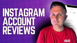 AUDITING YOUR INSTAGRAM ACCOUNTS! Giving real feedback on what I would change