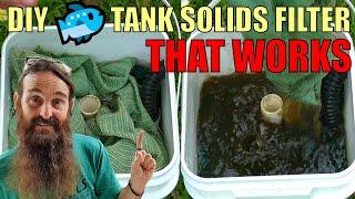 Solids Filter For Aquaponic System | Fish Tank Canister Filter