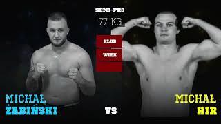 Silesian MMA 12 - Michał Żabiński (Shark Top Team Bytom) - Michał HIR(Grappling Kraków BJJ, Kraków)