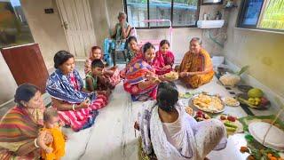 আজ পরীর ষষ্ঠীঘর ভাঙ্গা হলো, অন্নপ্রাশনের প্যান্ডেল শুরু হয়ে গেলো