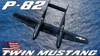 The Twin Mustang | When North American Merged Two P-51 Mustang | P-82 Aircraft | Weird Wings History