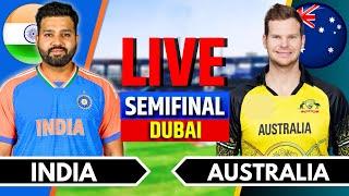 India vs Australia Live | Live Cricket Match Today | IND vs AUS | Champions Trophy | India Batting