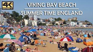 BEACH WALK VIKING BAY BEACH Broadstairs Kent Summer Time 2020 ENGLAND