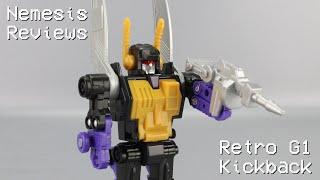 Nemesis Reviews Transformers Retro G1 Kickback (2023 reissue)