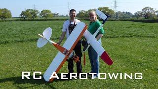 RC Glider Aerotow 2020. Electric foam models fun !