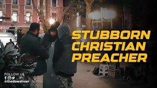 Stubborn Christian Preacher | Dawah Van | Sydney | Australia