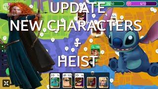 Disney Heroes Battle Mode UPDATE / HEIST + NEW CHARACTERS Walkthrough Gameplay - Android/iOS