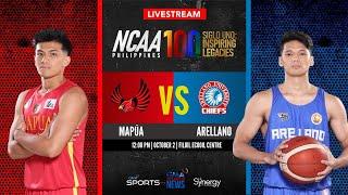 Mapúa vs Arellano (Men’s Basketball) | NCAA Season 100 - Replay