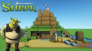 Minecraft Tutorial: How To Make Shreks Swamp House In Minecraft "Shrek"