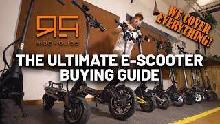 The Ultimate Electric Scooters Buying Guide