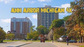 Michigan's Most Prestigious City: Ann Arbor, Michigan 4K.