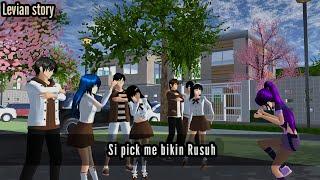 LEVIAN STORY ( Si pick me bikin Rusuh!! ) #2 | SAKURA SCHOOL SIMULATOR | #fyp #sakuraschoolsimulator