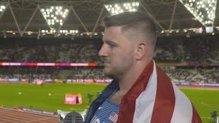 WCH 2017 London - Joe Kovacs USA Shot Put Silver