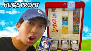 I Made a BIG PROFIT From This Pokémon Vending Machine