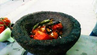 멕시코 살사 만드는 법, 맛있고 아주 간단해요. 웨버 그릴 쿠킹, 살사 보라차