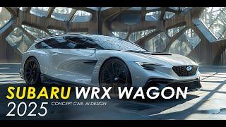 Subaru WRX Wagon All New 2025 Concept Car, AI Design