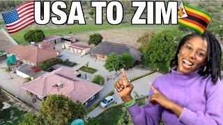 She is in America But Built A Luxury Retirement Home In Rural Zimbabwe