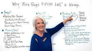 Why "Nice Guys Finish" Last is Wrong - Project Management Training