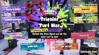 Splatoon 3 Grand Festival - Past vs Present vs Future Tricolor Battles