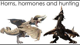 Wyvern Ecology : Monoblos and Diablos in Monster Hunter