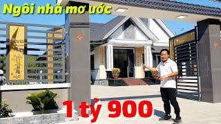 Nhà đẹp mái Thái sân vườn 20x40 xây dựng trọn gói 2 tỷ 400 triệu chìa khóa trao tay tại Tây Ninh