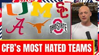 College Football's 5 MOST Hated Teams -  Josh Pate Cut