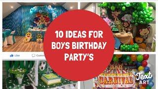 10 boy’s Birthday party ideas