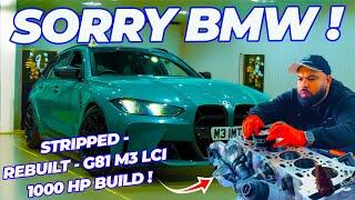 WE CANCELLED CHRISTMAS  TO BUILD THE ULTIMATE 1000HP BMW G81 M3 LCI !