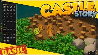 How to Remove Stumps in Castle Story?