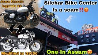 Jawa 42 Modified Into GT 650 || Bike Centre Silchar Is A Scam‼️ || Cafe Racer|| One In Assam