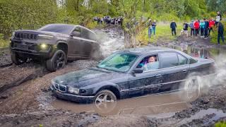 Покойся с миром, BMW...  БИТВА с ДЖИПАМИ пошла НЕ ПО ПЛАНУ