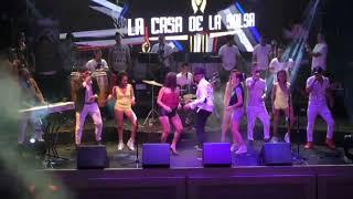 EL TEMBA   MICHEL MAZA EL CHARANGUERO MAYOR  CASA DE LA SALSA   10 ANIV  ORQ NTALLA