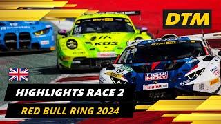 3-wide into the title fight  | DTM 2024 Highlights | Red Bull Ring