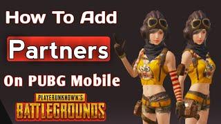 Hidden Trick How To Make Partner With Synergy In PUBG Mobile