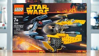 LEGO Star Wars 7256 JEDI STARFIGHTER & VULTURE DROID Review! (2005)