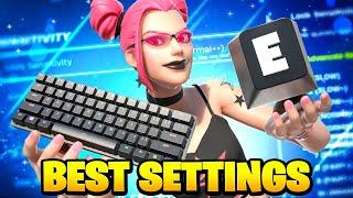 *NEW* Best Keyboard SETTINGS in Chapter 6 Season 3 + Sensitivity (Fortnite Tutorial)