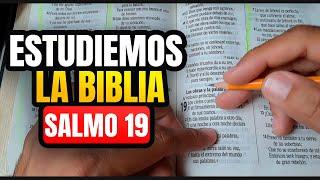 Cómo ESTUDIAR la BIBLIA correctamente Salmo 19