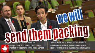 Trudeau and these NDP-Liberals will stop at nothing to throw sand in the gears of Parliament