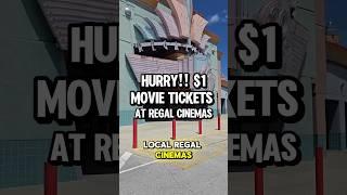 DON’T MISS $1 MOVIE TICKETS LONG AT REGAL CINEMAS! #movies  #shopping #deals #summer