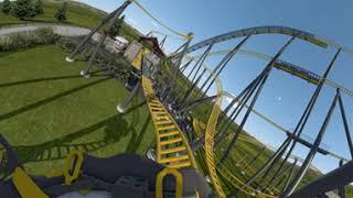 360 VR roller coaster